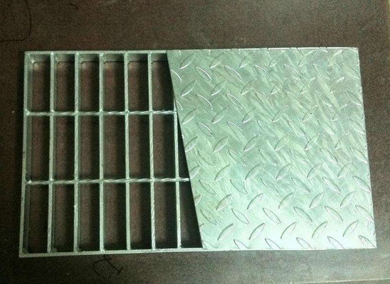 Cina Hot Dipped Galvanized Steel Checker Komposit Grating untuk platform pemasok