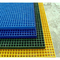 ISO9001 Blue Plastic Floor Grating Anti Korosi Bahan Frp Sampel Gratis pemasok