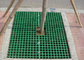 Moulded Fiberglass Plastic Floor Grating Untuk Warna Kuning Warna SGS Approval pemasok