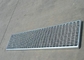 High Performance Steel Grating Drain Cover Dengan Bingkai 25 X 5 Bearing Bar pemasok
