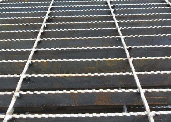Cina Q235 Carbon Steel Bar Grating, Galvanized Steel Grating Flooring ISO9001 Persetujuan pemasok