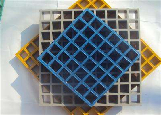 Cina Frp Colorful Plastic Floor Grating High Strength Chemical Resistant pemasok