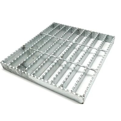 Hot Dip Galvanized High Strength Steel Grating dengan Serrated Bar untuk Keamanan dan Ketahanan