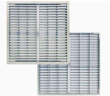 Jeruji Baja Galvanis Celup Panas Tugas Berat 30 X 3mm untuk Platform Industri dan Drainase