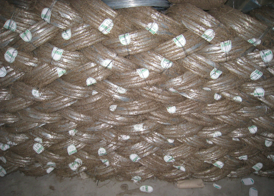 Low Carbon Galvanized Baling Wire, Electro Hot mencelupkan 3mm Galvanized Steel Wire
