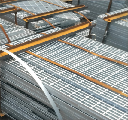 Desain Persegi Kisi-Kisi Drainase Baja Galvanis Material Q235/Q345