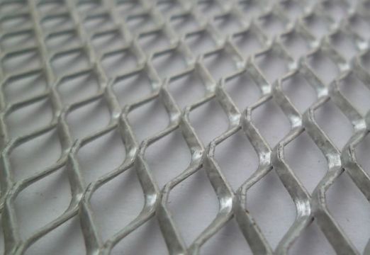 Besi stainless steel diperluas Metal Wire Mesh untuk Konstruksi