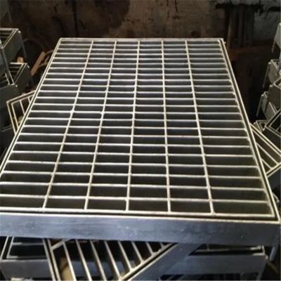 Heavy Duty Galvanized Steel Welded Serrated Floor Bar Grating Anti-slip Trench Cover