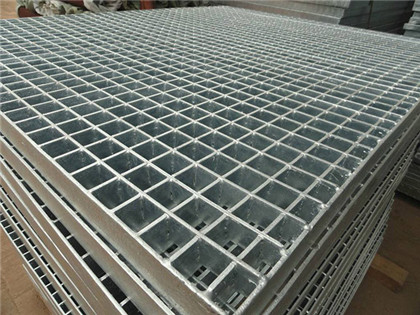 Rust-proof Galvanized Steel Grating Platform Serrated Steel Grating