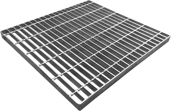 Swab-Locked Riveted Smooth Steel Grating untuk aplikasi tugas berat
