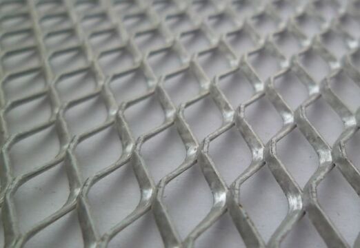 Galvanized Carbon Steel Expanded Metal Mesh and Sheet with 0.1-10mm Thickness for Industrial and Construction Use