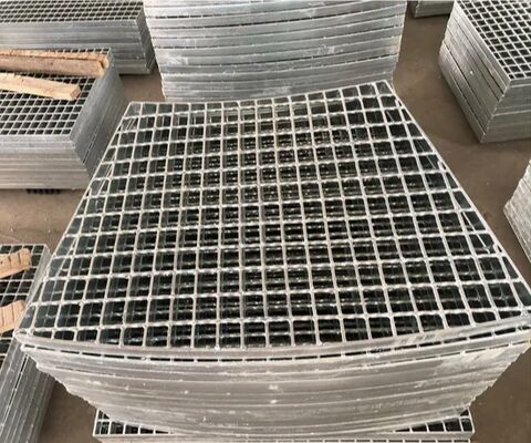 High Quality Galvanised Steel Grating Stainless Steel Carbon Steel Drain Trench Water Grate Covers for Industrial Flooring