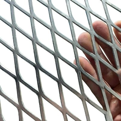 Aluminium Baja Karbon Galvanisasi Baja Lembar dan Mesh Logam Diperluas untuk Penggunaan Industri