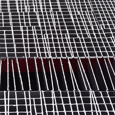 Jeruji Baja Las Dilapisi Seng Celup Panas untuk Platform dan Jalur Pejalan Kaki yang Dapat Disesuaikan