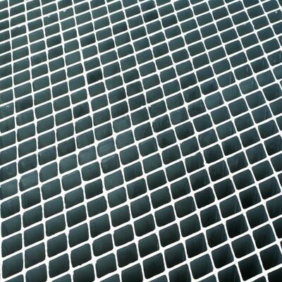 Jeruji Baja Las Galvanis dengan Permukaan Bergerigi untuk Jalur Pejalan Kaki Platform