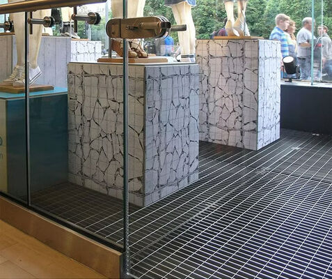 Heavy Duty Hot DIP Galvanized Steel Grating Bar Grating di Harga Pabrik