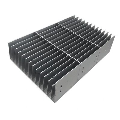 Hot DIP Galvanized Steel Stair Treads dengan 25 x 3 sampai 100 x 8 Bearing Bar dan Standar ANSI/NAAMM untuk Step Ladders