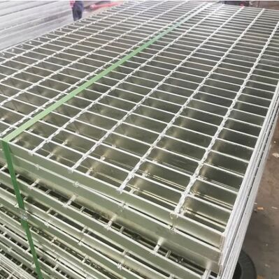 Hot-dip Galvanized Corrosion Resistant High Load-Bearing Stainless Steel Bar Grating untuk penggunaan industri
