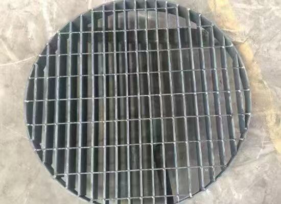 Kisi Stainless Steel 304/316 dengan Pitch Batang Bantalan 30mm untuk Penutup Parit dan Drainase Tahan Korosi