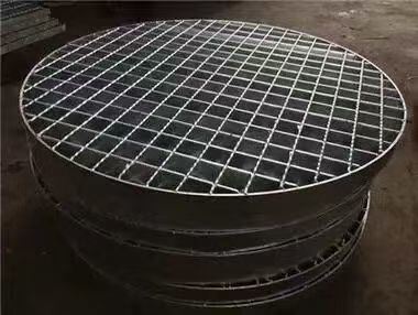 Kisi Stainless Steel 304/316 dengan Pitch Batang Bantalan 30mm untuk Penutup Parit dan Drainase Tahan Korosi