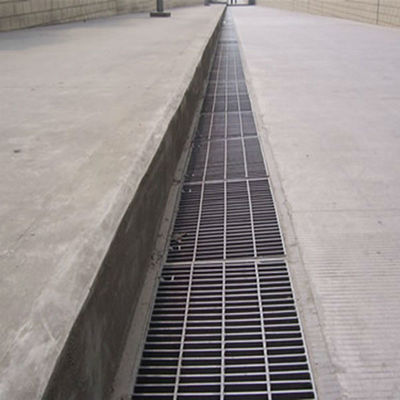 Kisi-Kisi Baja Palung Grating Cover Untuk Lantai 24 - 200mm Cross Bar Pitch