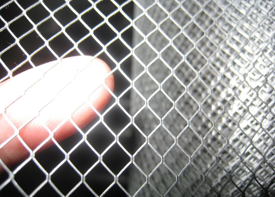 Mini Diperluas Logam Mesh Tebal 0.8mm Punching Sliver persetujuan ISO9001