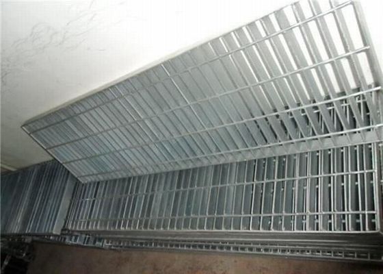 High Performance Steel Grating Drain Cover Dengan Bingkai 25 X 5 Bearing Bar