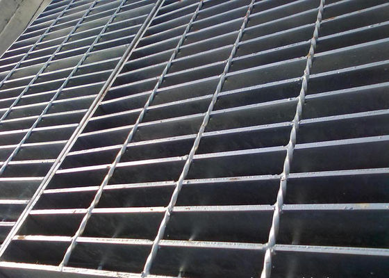 Hot dicambuk Galvanized Steel Grating Drain Cover Disesuaikan 450mm
