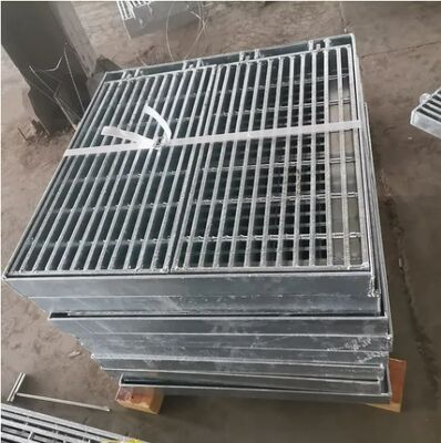 Hot-dip Galvanized Heavy Duty Steel Grating dengan ketahanan korosi dan umur 40-50 tahun untuk aplikasi lantai