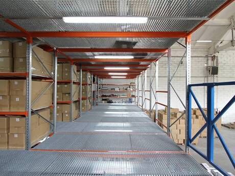 Anti-slip-corrosion-resistant Hot-dip Galvanized Steel Grating untuk platform industri